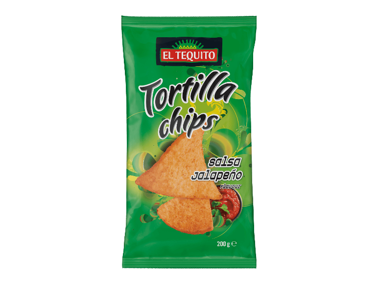 200 g pussi salsa-jalapeñon makuisia tortillasipsejä