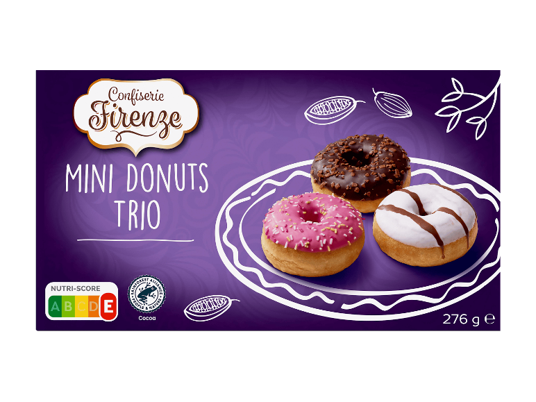 Confiserie Firenze Mini Donuts Trio, 276 g