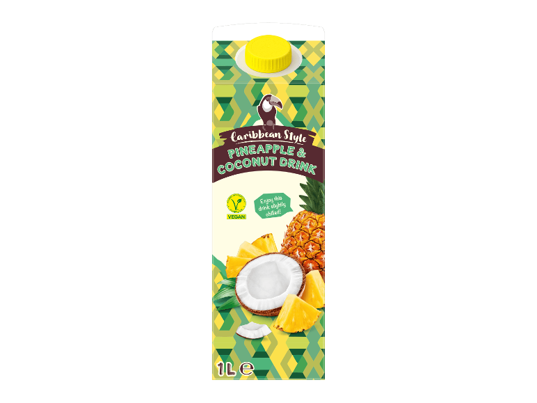 Caribbean Style ananas-kookosjuoma, 1 l