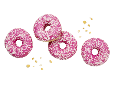 Pinkki donitsi