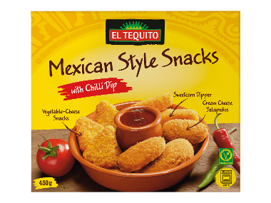 EL TEQUITO Meksikolainen Snack Box