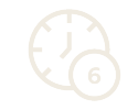 Kellokuvake numerolla 6.
