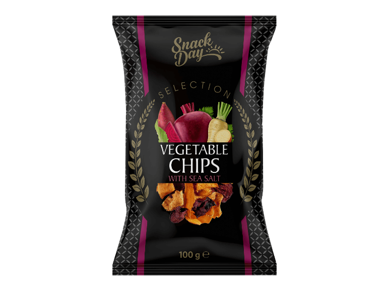 100 g pussi vihannesgipsejä merisuolalla.