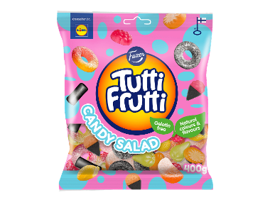 Tutti Frutti Candy Salad