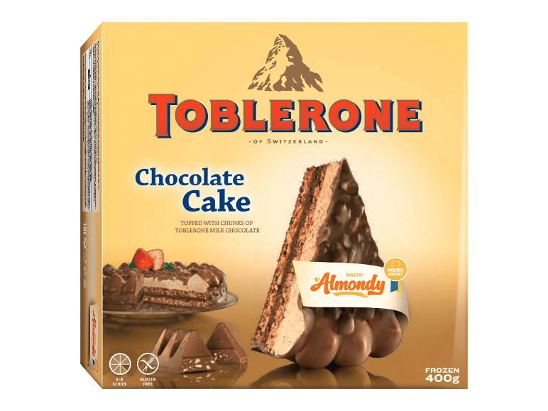 Almondy Toblerone -suklaakakku, 400g