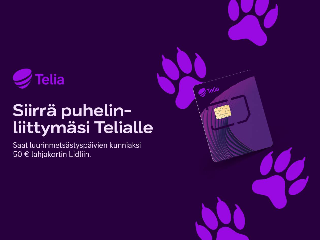 50 € Lidl-lahjakortti uusille asiakkaille