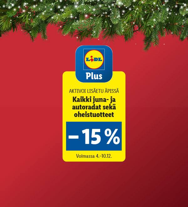 Lataa Lidl Plus -äppi