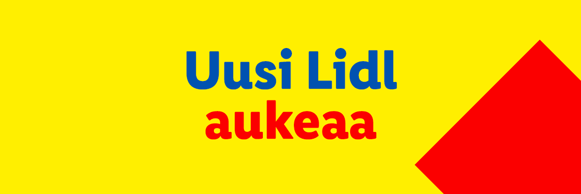 Uusi Lidl aukeaa!