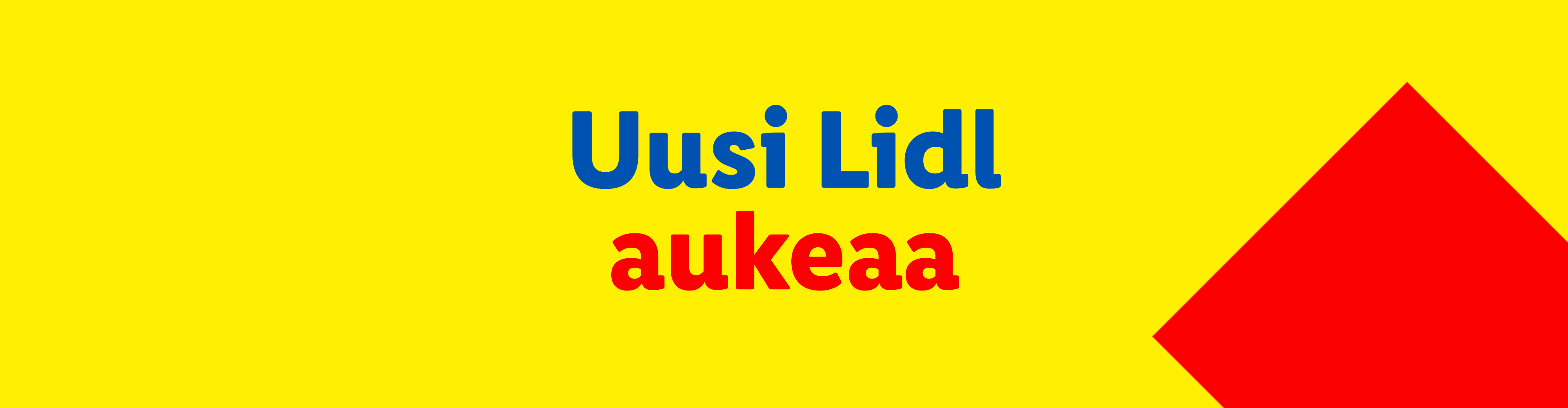 Uusi Lidl aukeaa!