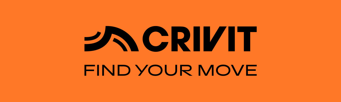 Crivit-logo: Löydä liikkeesi.