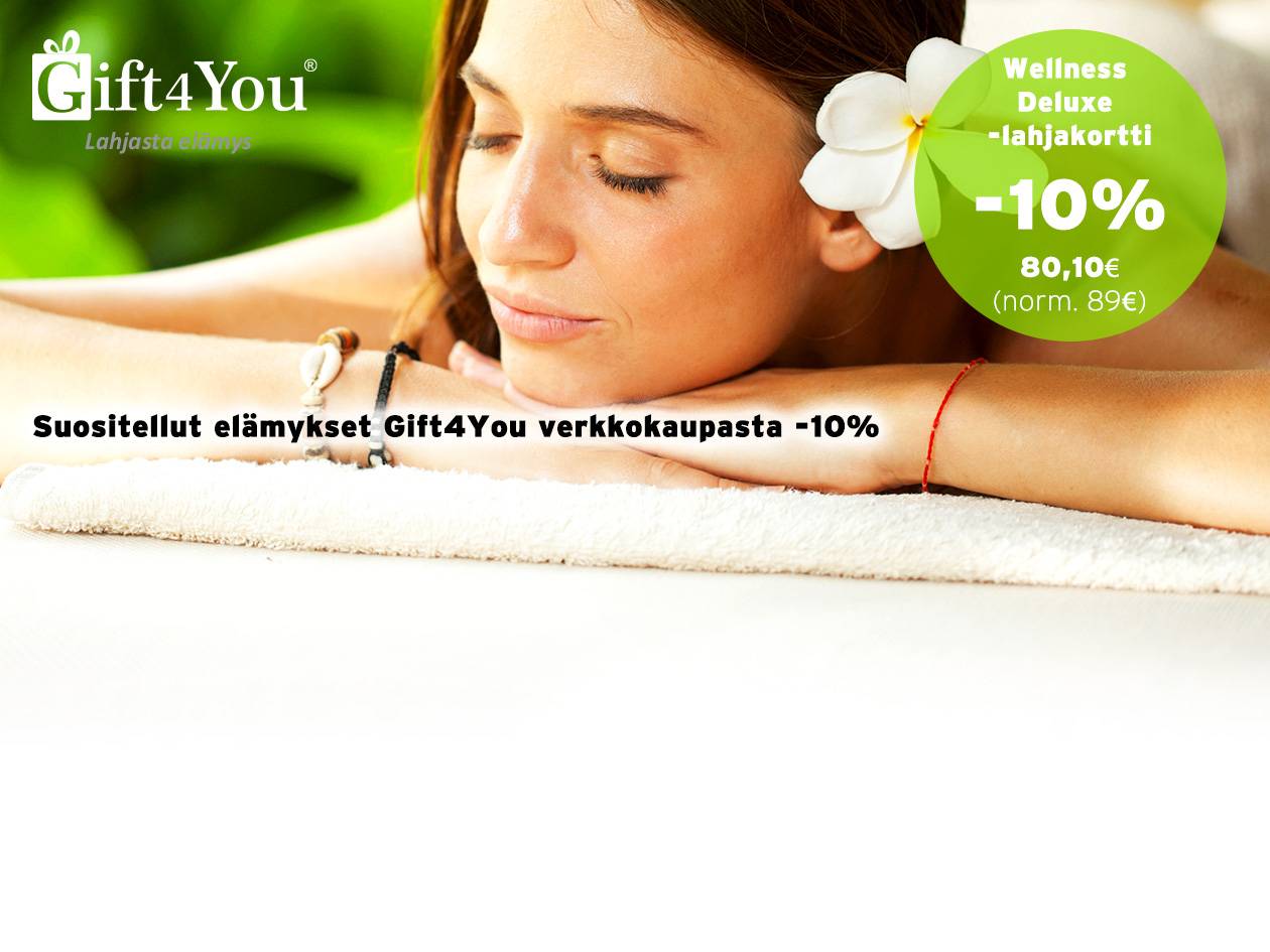 Gift4You elämyksiä etuhintaan