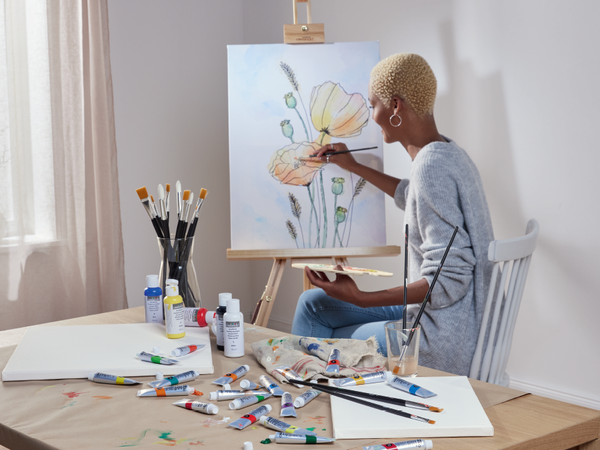 Tarvikkeet taiteilijalle