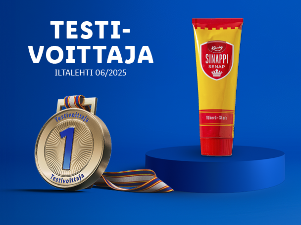 König Sinappi voitti Ilta-lehden testin kesäkuussa 2025.