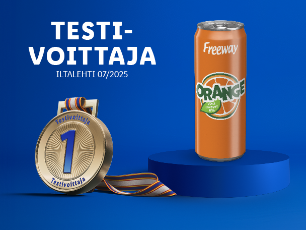 Freeway Orange voitti voitti Iltalehden testissä 07/2025.