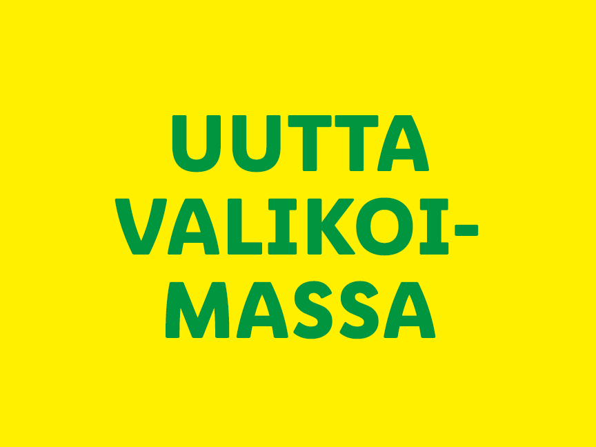 Uutta valikoimassa