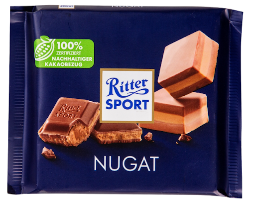 Ritter Sport Nugat suklaalevy