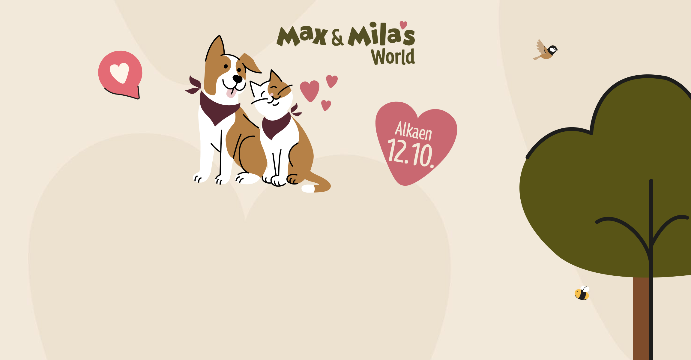 Max & Mila's World - Uusi lemmikkitarvikebrändi 12.10. alkaen